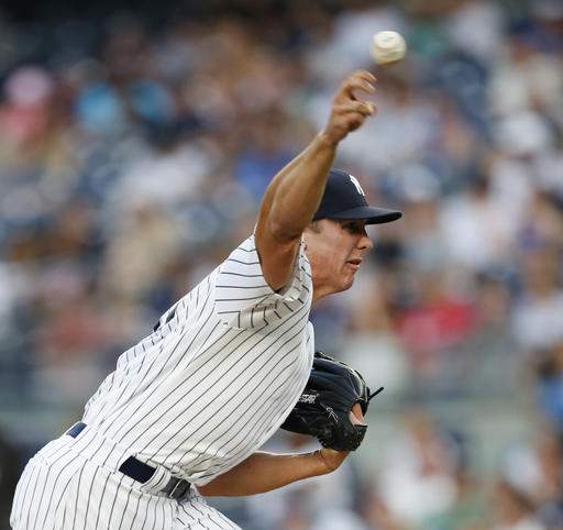 Green's arm, Judge's bat lead Yankees over Blue Jays 1-0