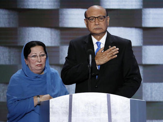 Clinton Accuses Trump Of Scapegoating Muslim Soldier's Parents