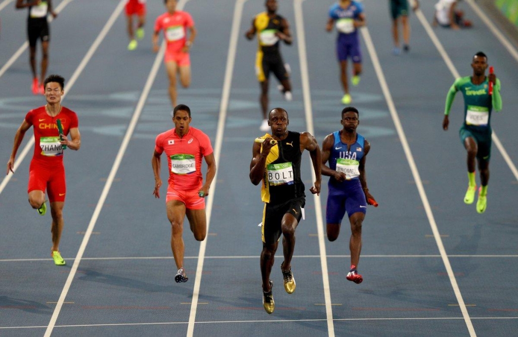 Bolt Wins 9th Olympic Gold