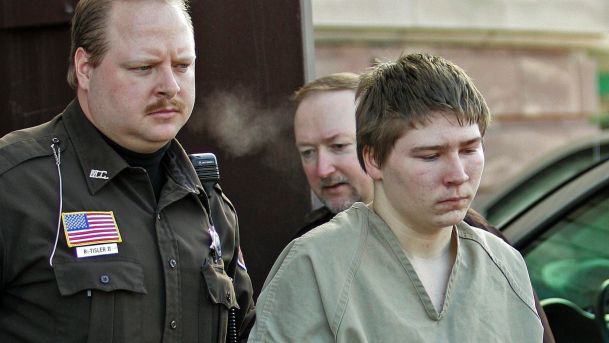 Brendan Dassey 16 is escorted out of a Manitowoc County Circuit courtroom in Manitowoc