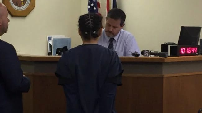 Bresha Meadows in court