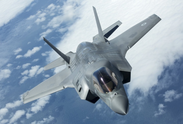 One of the UK’s F-35B Lightning II jets as used by the RAF and Royal Navy which will use the new MBDA air-to-air heat-seeking missiles