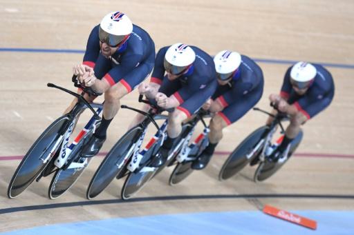 Britain break cycling team pursuit world record in Rio