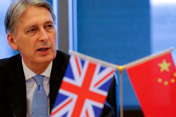 Britain's Chancellor of the Exchequer Philip Hammond