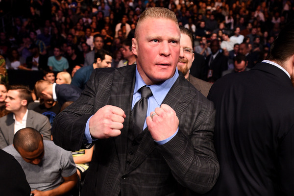 Brock Lesnar's Summer Slam appearance prompted many questions about his WWE work.		Jeff Bottari  Zuffa LLC  Getty Images