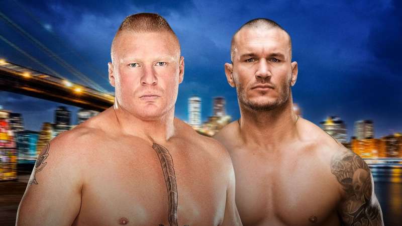 Brock Lesnar Randy Orton