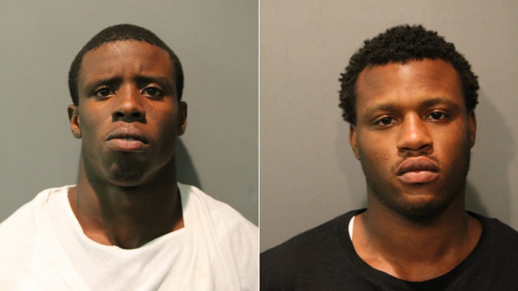 Darwin Sorrells Jr. 26 left and Derren Sorrells 22 were charged in the killing of Nykea Aldridge a cousin of Chicago Bull Dwyane Wade