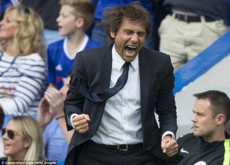 But Conte had no reason to be unhappy as Chelsea side produced a commanding performance against Burnley