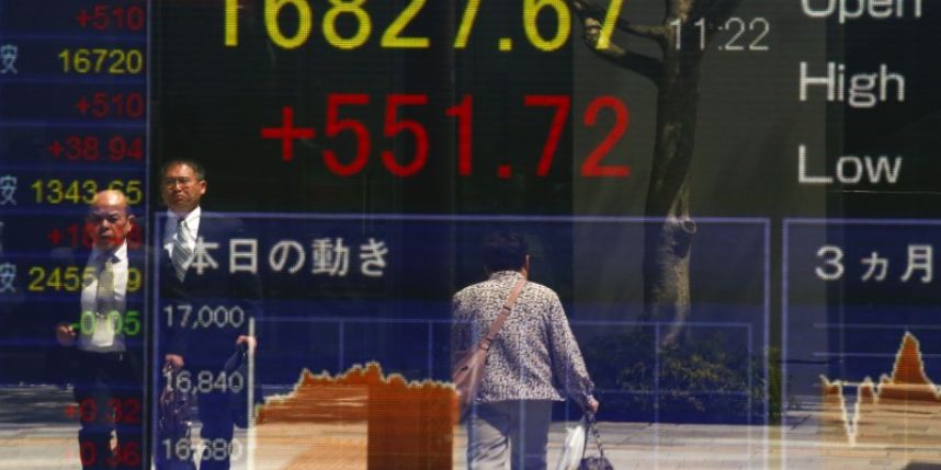 Asian shares slip dollar stands tall on Fed hike bets