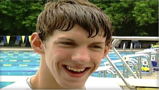 CBS Baltimore interviews 15-year-old Michael Phelps in 2001.  CBS BALTIMORE