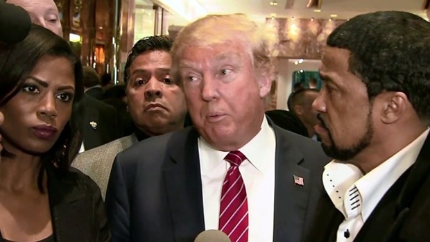 Donald Trump group interview