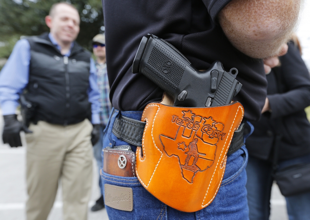 Second Amendment activists held an open carry rally at the Texas state capitol