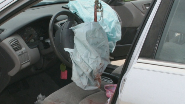 Canadian and U.S. authorities are probing a July 8 fatality in Newfoundland and Labrador involving a ruptured airbag inflator