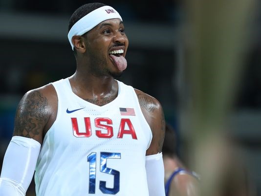 Carmelo Anthony and Team USA face off with Argentina on Wednesday