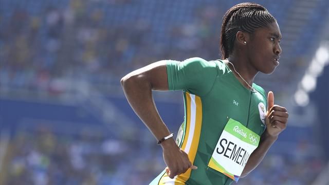 Semenya breezes into 800m semi-finals GB’s Sharp also through