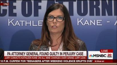 Pennsylvania Attorney General Convicted of Perjury and Obstruction