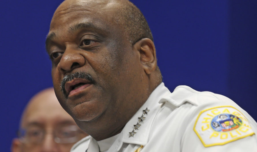 The Latest: Former interim top Chicago cop leaving