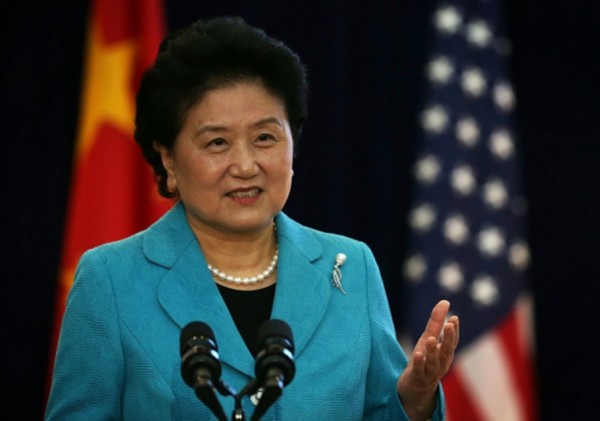 Chinese vice premier Liu Yandong