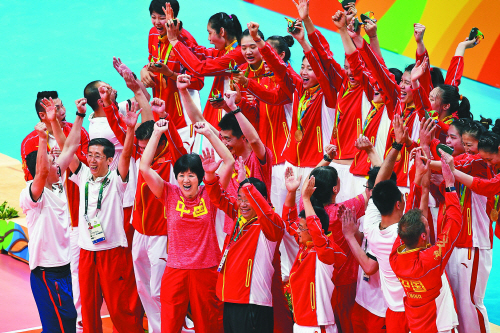 China volleyball wins gold, rewrites history