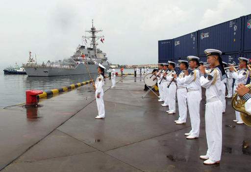 US destroyer visit latest twist in China-US military ties