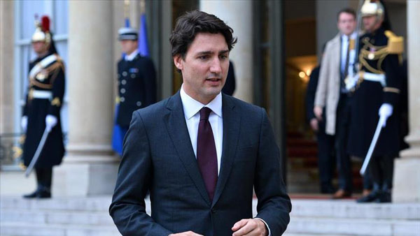 China admits human rights concern ahead of Trudeau visit