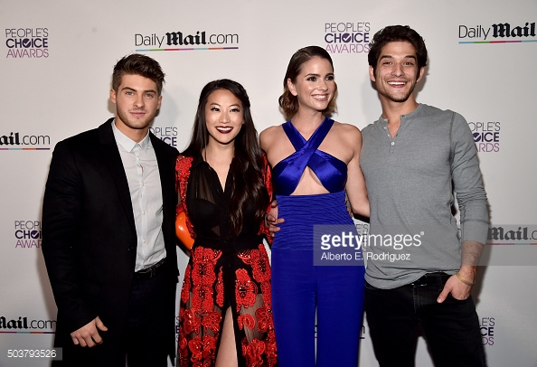 Teen Wolf cast at choice awards 2016