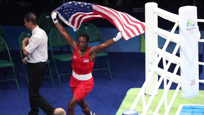 Claressa Shields won by unanimous decision on the final day of the Olympics.                      USATSI