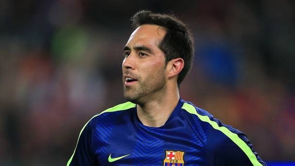 Claudio Bravo has completed his move to Manchester City