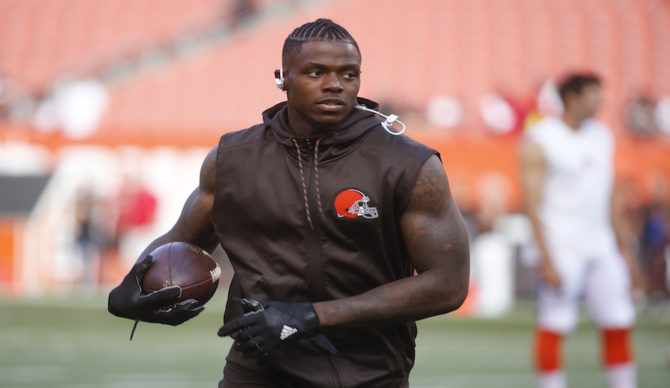 Cleveland Browns wideout Josh Gordon rumored to be on the trading block in the NFL