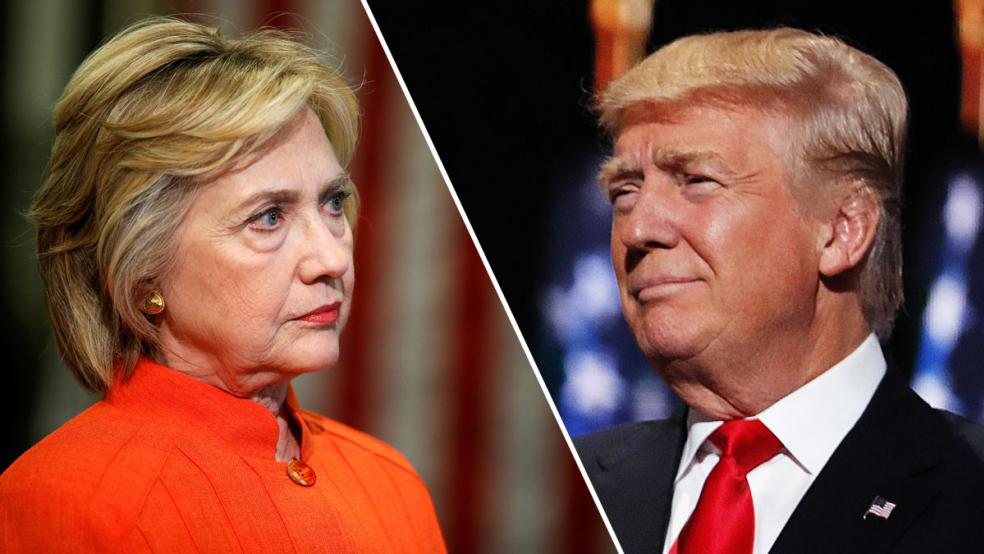 Clinton and Trump Trade Barbs Over Economic Policy                 

     

     Reuters