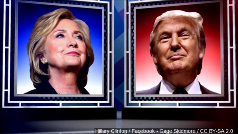 Poll: Clinton leads Trump in 2 of 3 swing states