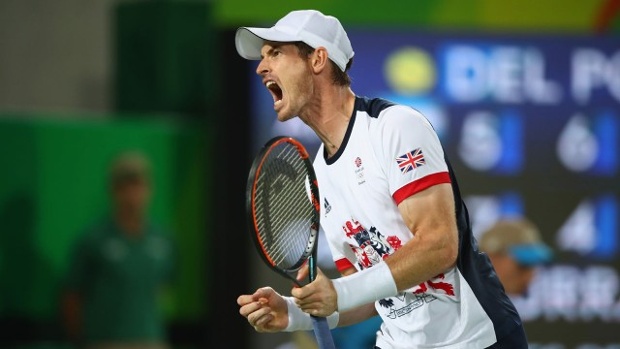 Andy Murray Olympics gold medal match