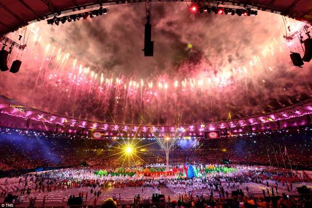 Closing ceremony of Rio 2016 Olympic Games