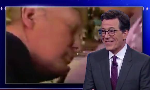 Stephen Colbert unearths video of Donald Trump & Rudy Giuliani in drag sketch