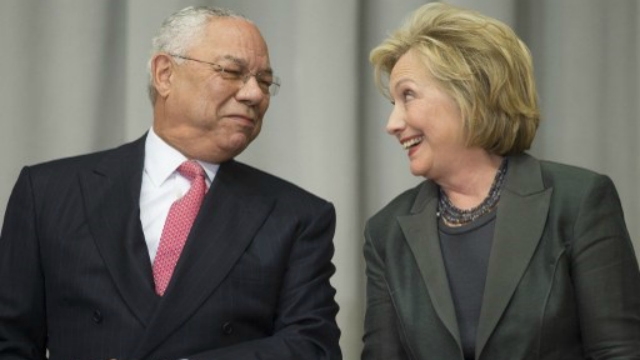 Colin Powell denies reports that he advised Hillary Clinton to use her personal email