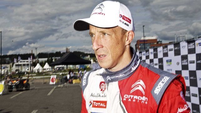 Kris Meeke is in control