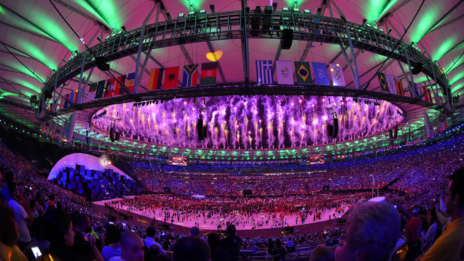 Corbis via Getty Images Maracana Stadium in Rio de Janeiro Brazil