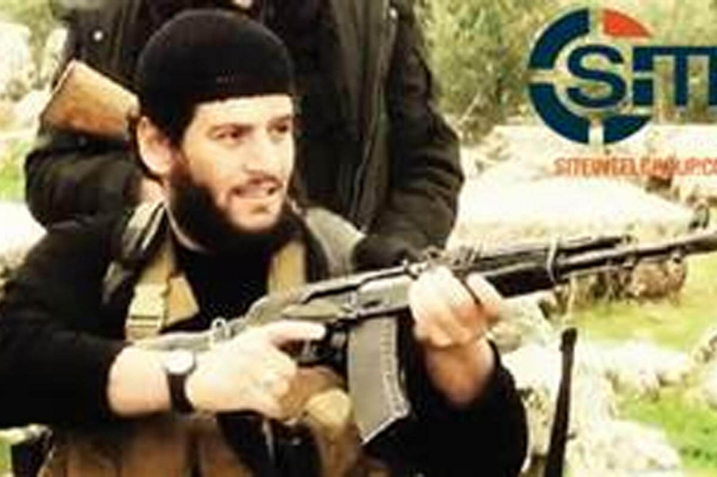 Credit Unknown        TARGETED This undated militant image provided by SITE Intel Group shows Abu Muhammed al-Adnani