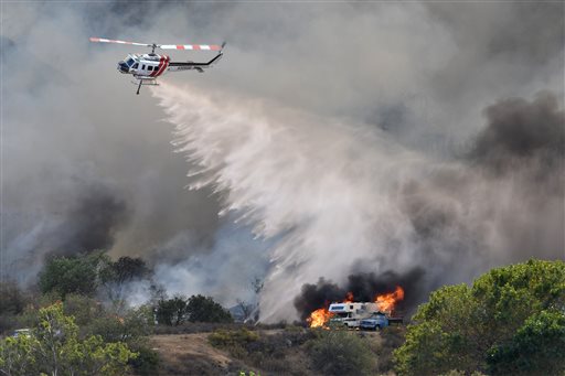 Blue Cut wildfire