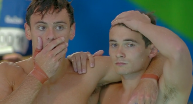 Tom Daley and Dan Goodfellow won bronze last night