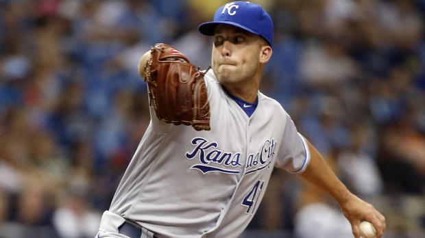 Danny Duffy could've had one of the most dominant no-hitters in baseball history.                      USATSI