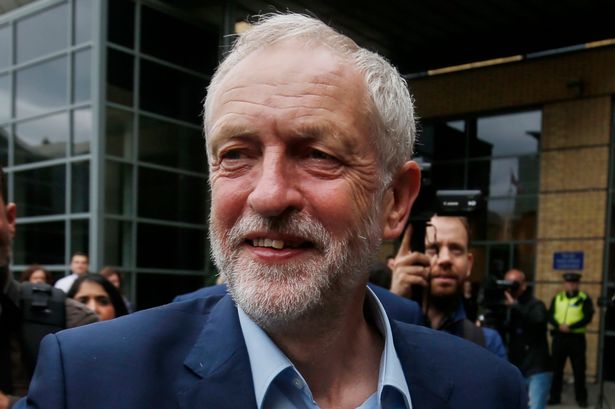 Labour leader Jeremy Corbyn arrives ahead of a Labour leadership hustings at the Hilton Newcastle Gateshead hotel