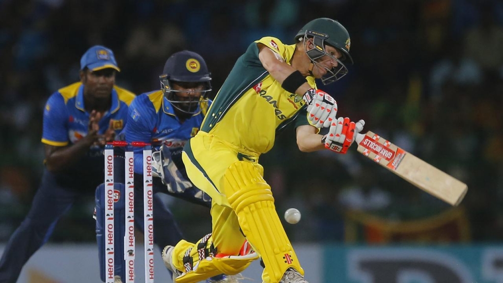 David Warner lost his first toss as Australian captain in the third one-day international