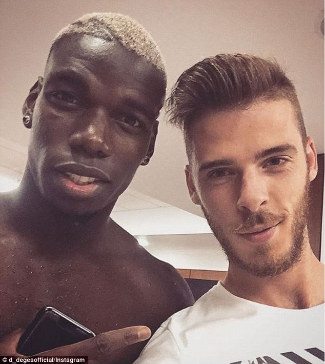 David de Gea welcomed back £100m man Paul Pogba with this Instagram post