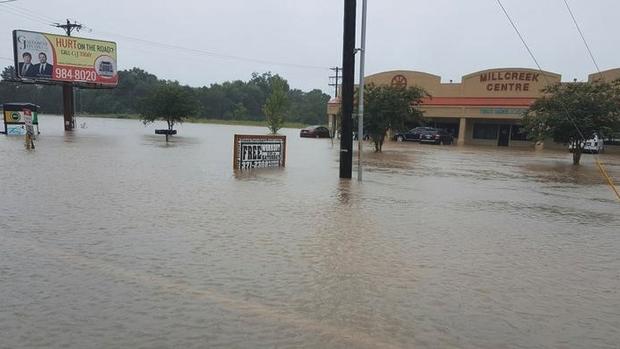 Three dead following 'unprecedented' floods in southern US