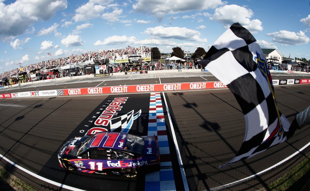 Denny Hamlin wins at Watkins Glen