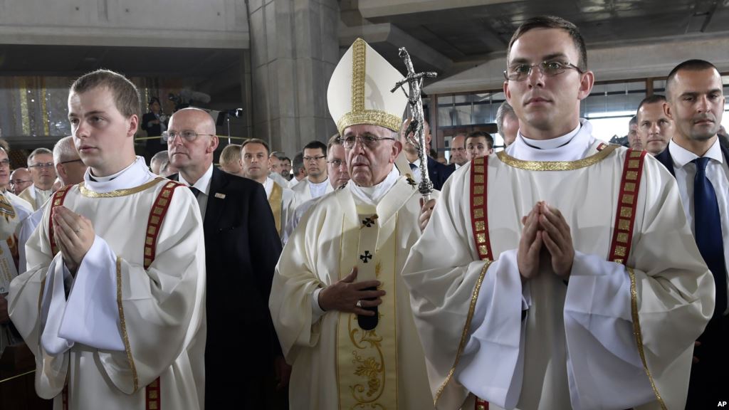 Francis is taking part in World Youth Day a global celebration of young Catholics during his five-day visit to Poland