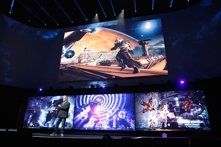 Sony Holds Press Event At E3 Gaming Conference Unveiling New Products For Its Playstation Game Unit