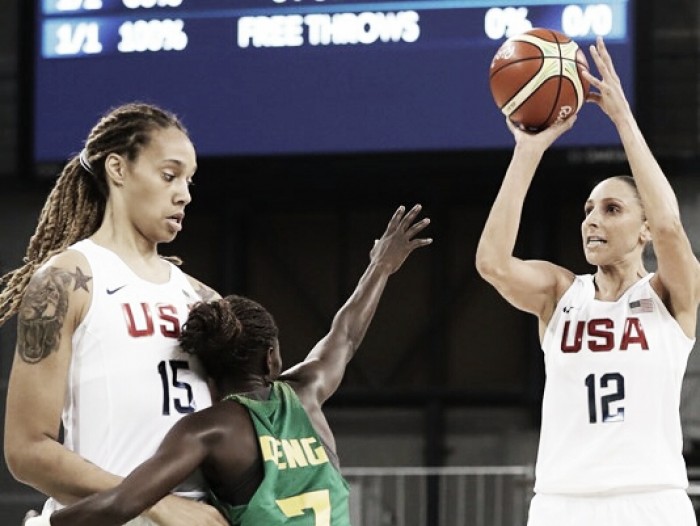 Rio 2016 Ruthless United States blow past Senegal in women's basketball 121-56