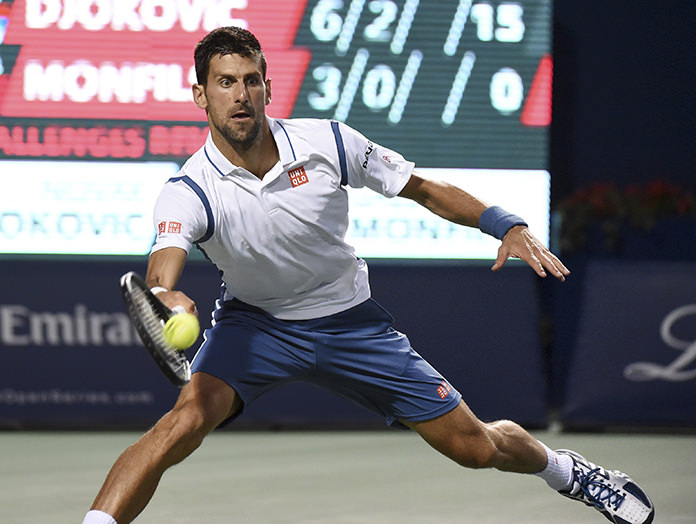 Djokovic beats Monfils to reach Toronto final